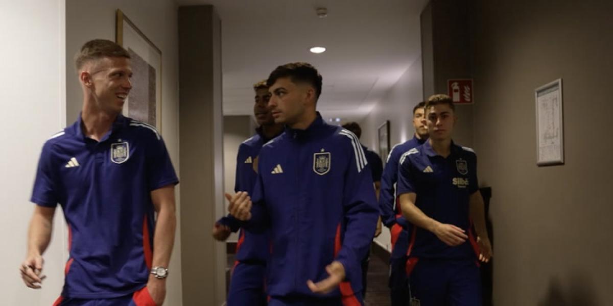 La selección española se reúne antes del partido contra Georgia