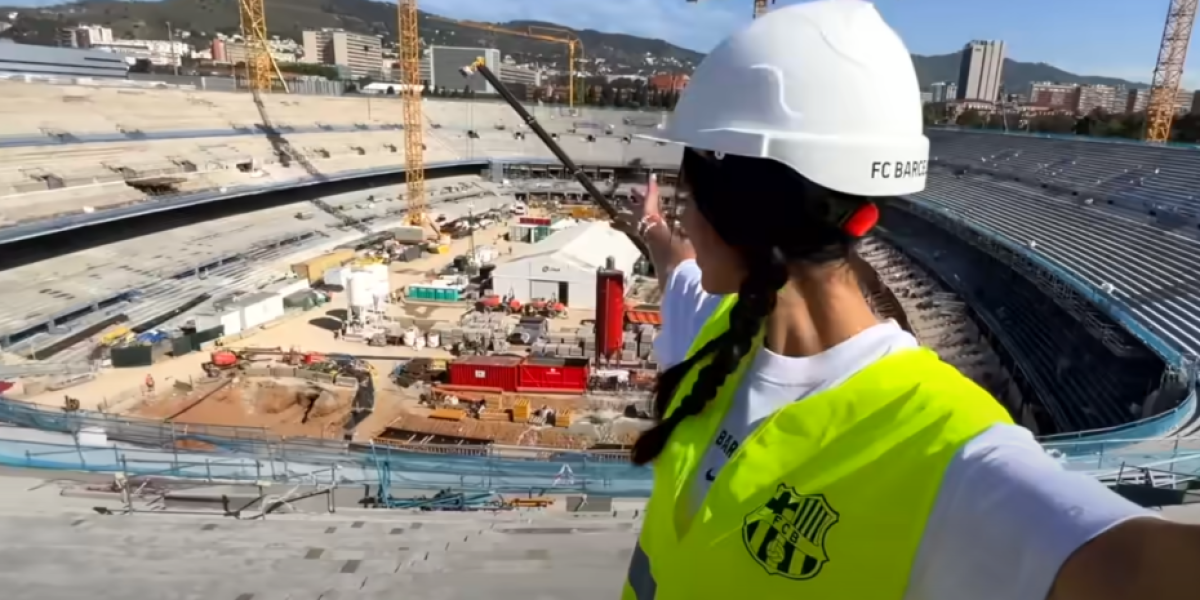 El Barça enseña las curiosidades de las obras del nuevo Spotify Camp Nou