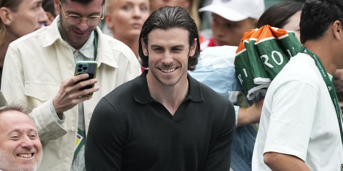 Bale, invitado de lujo de Djokovic en Wimbledon