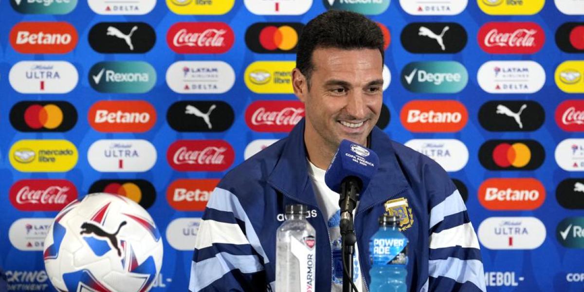 Scaloni: Las imágenes del Uruguay-Colombia fueron muy tristes