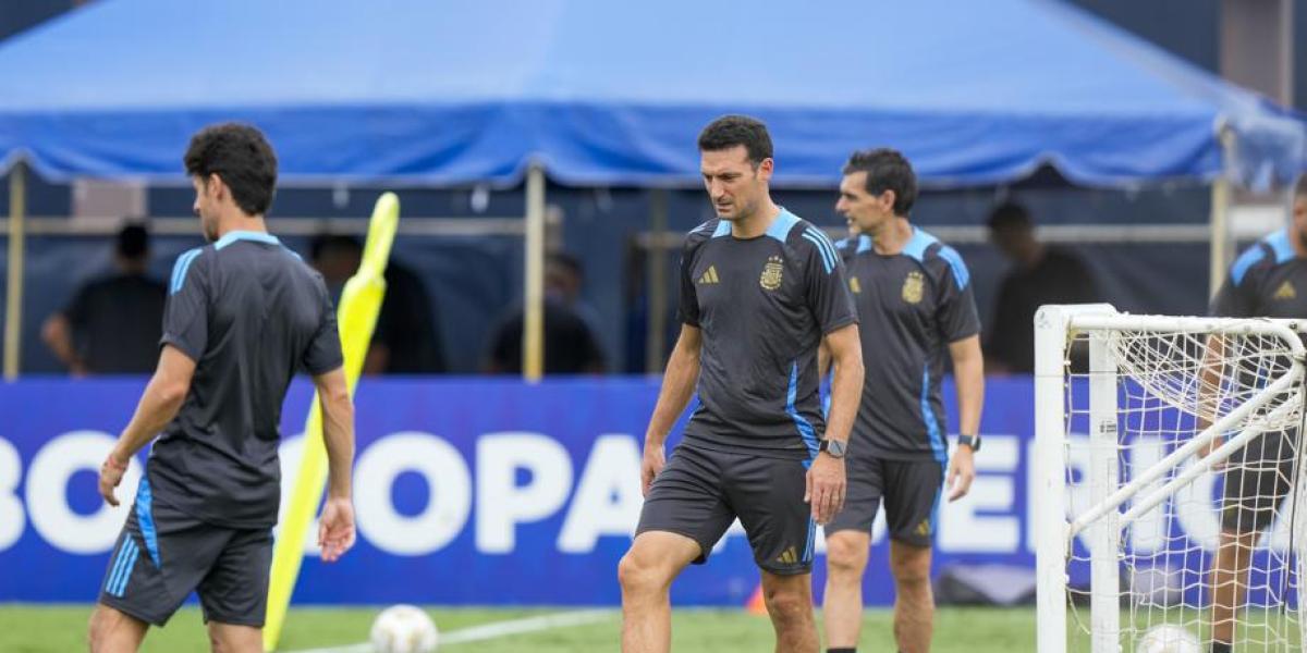 Scaloni, entre su final y los elogios a Xavi por apostar por Lamine Yamal