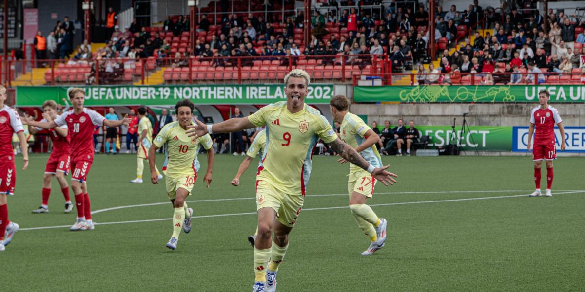 Horario y dónde ver por TV el España - Turquía del Europeo sub-19