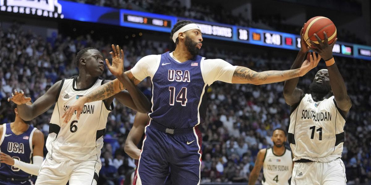 La increíble excusa de Anthony Davis para justificar el mal partido de USA ante Sudán