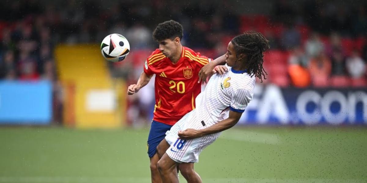 España - Francia: horario y dónde ver por TV hoy la final del Europeo sub-19