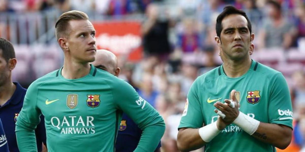 Claudio Bravo: Ter Stegen se dio cuenta de que no podía sacarme de la portería