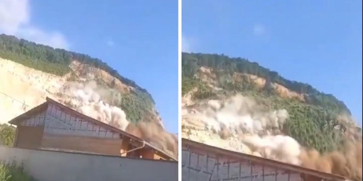 Terror en Francia: una brutal avalancha hace colapsar una montaña y temen que haya víctimas sepultadas bajo tierra