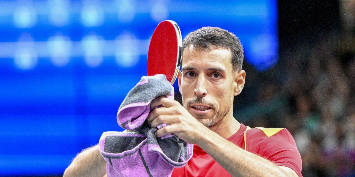 Álvaro Robles, eliminado en el cuadro individual de tenis de mesa