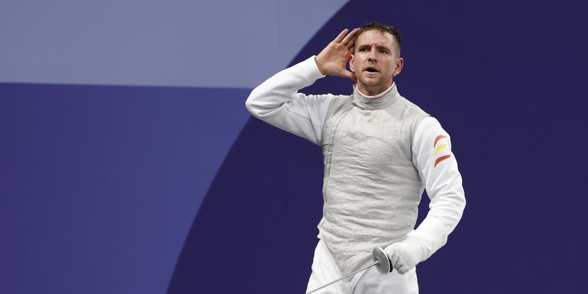 Carlos Llavador, bronce europeo en florete diez años después