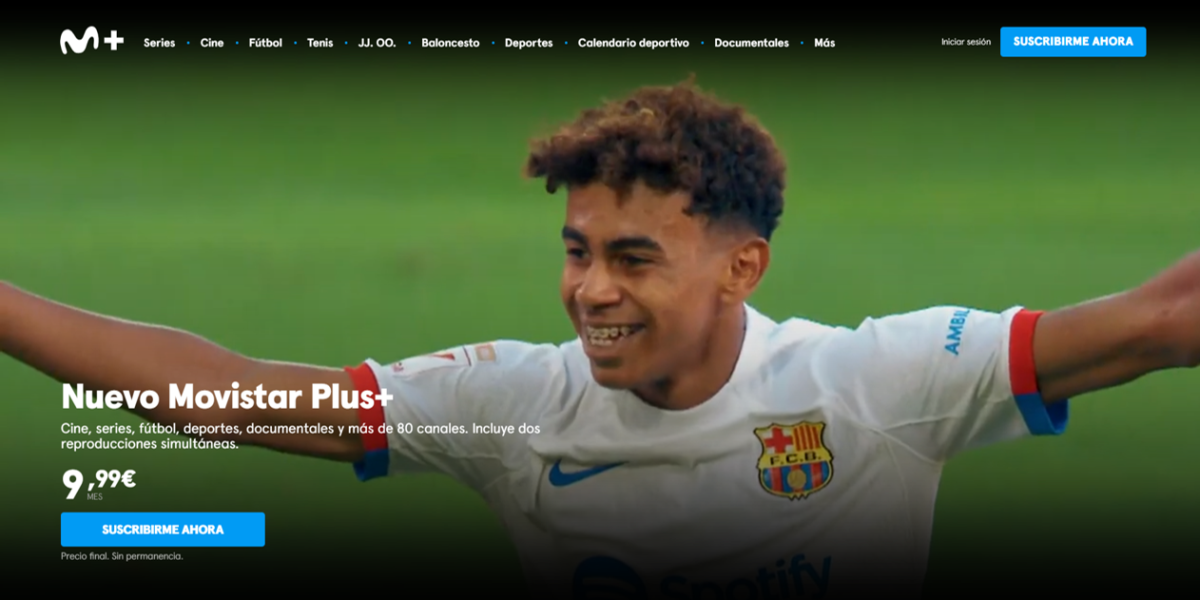 Movistar Plus+ tiene una suscripción por solo 9,99€/mes: ¿Qué contenidos incluye?