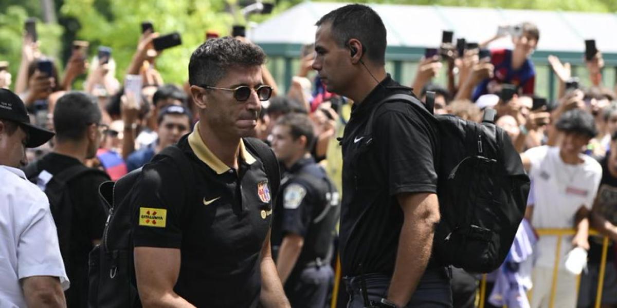 El Barça llega a Nueva Jersey con amenaza de otra tormenta
