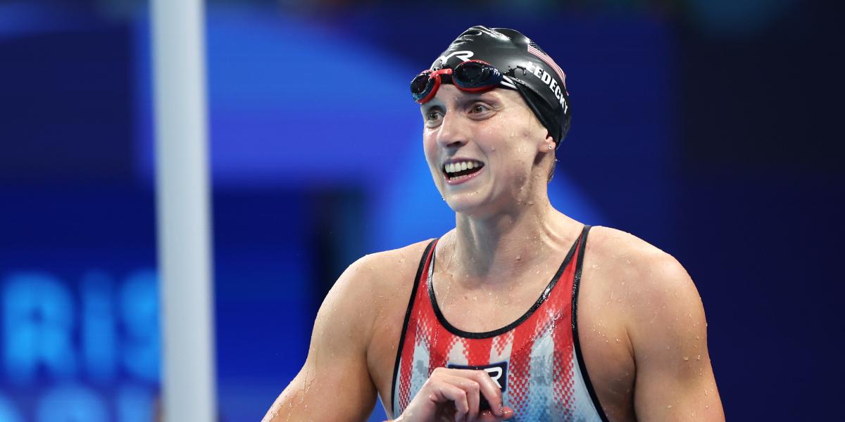 La leyenda de Katie Ledecky es eterna