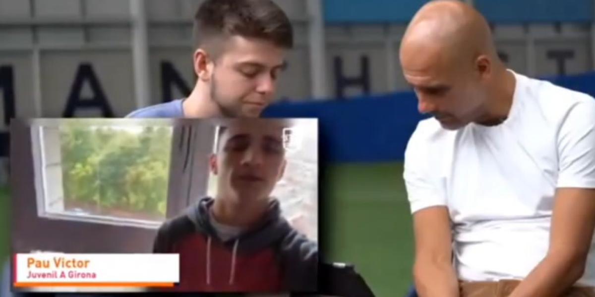 La viral recomendación de Guardiola a Pau Víctor en 2020