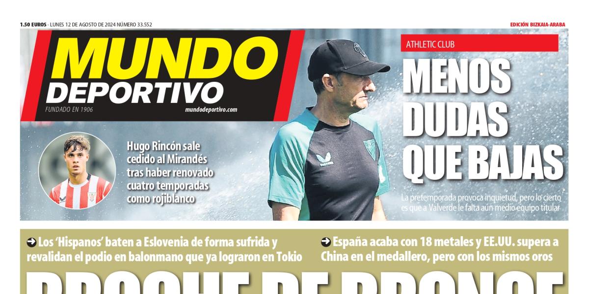 Portada de MD Bizkaia-Araba de hoy lunes