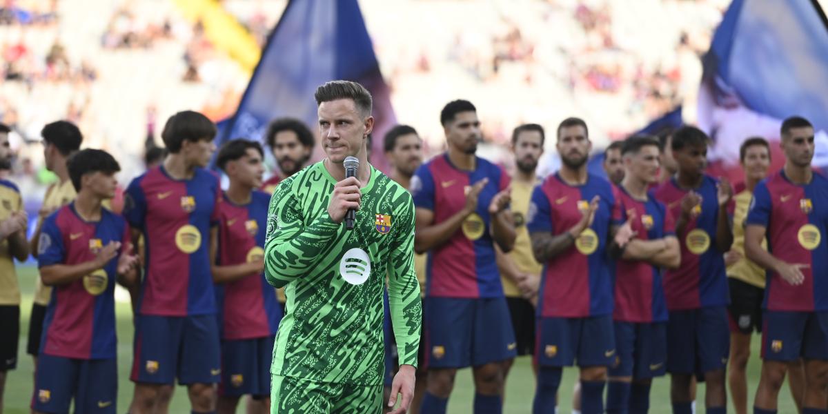 Ter Stegen: Gracias, Xavi y Sergi Roberto