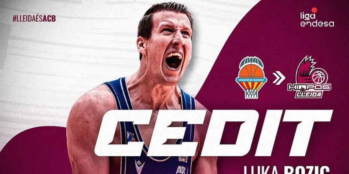 Refuerzo de lujo para el Hiopos Lleida: llega Luka Bozic