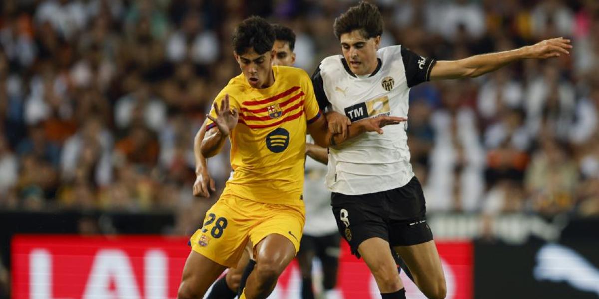 El dorsal 28, otro detalle que relaciona Marc Bernal con Sergio Busquets