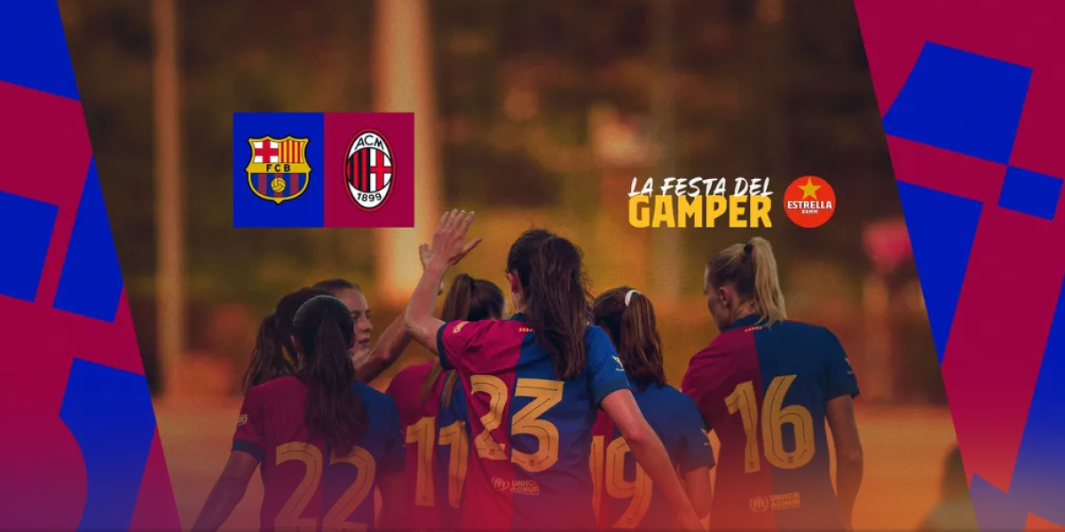 El Trofeu Joan Gamper femenino, fiesta culé en el Estadi Johan Cruyff