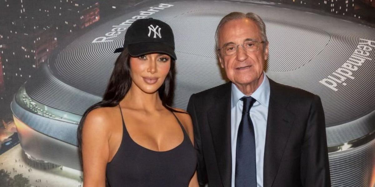 Kim Kardashian es superfan del Real Madrid