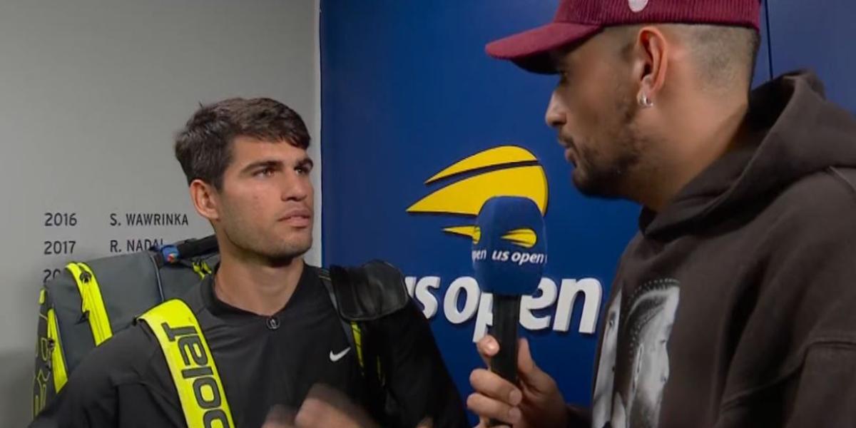 Kyrgios desvela una interioridad de Alcaraz: La gente viene sólo para...