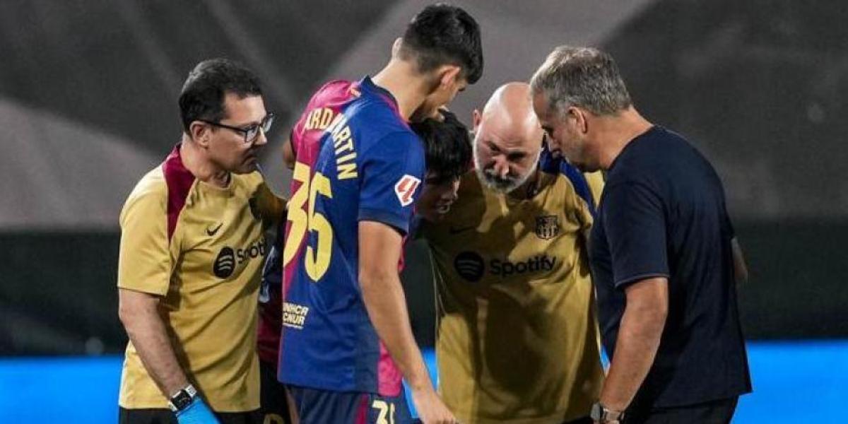 Gran detalle de Flick con Marc Bernal