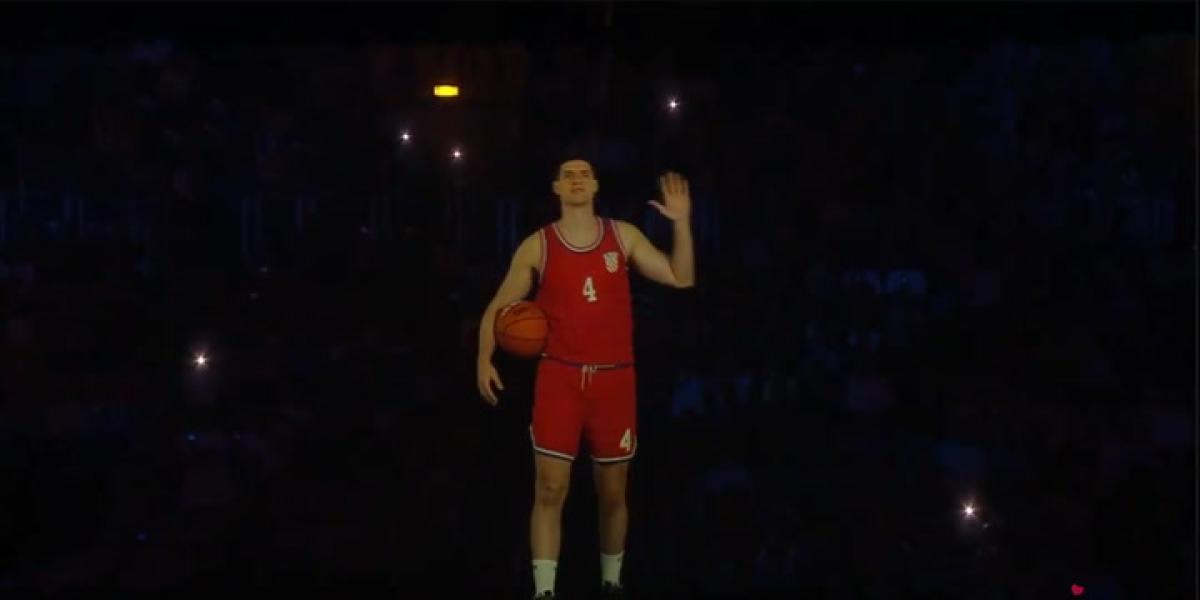 Así fue el regreso virtual de Drazen Petrovic durante su homenaje en Zagreb