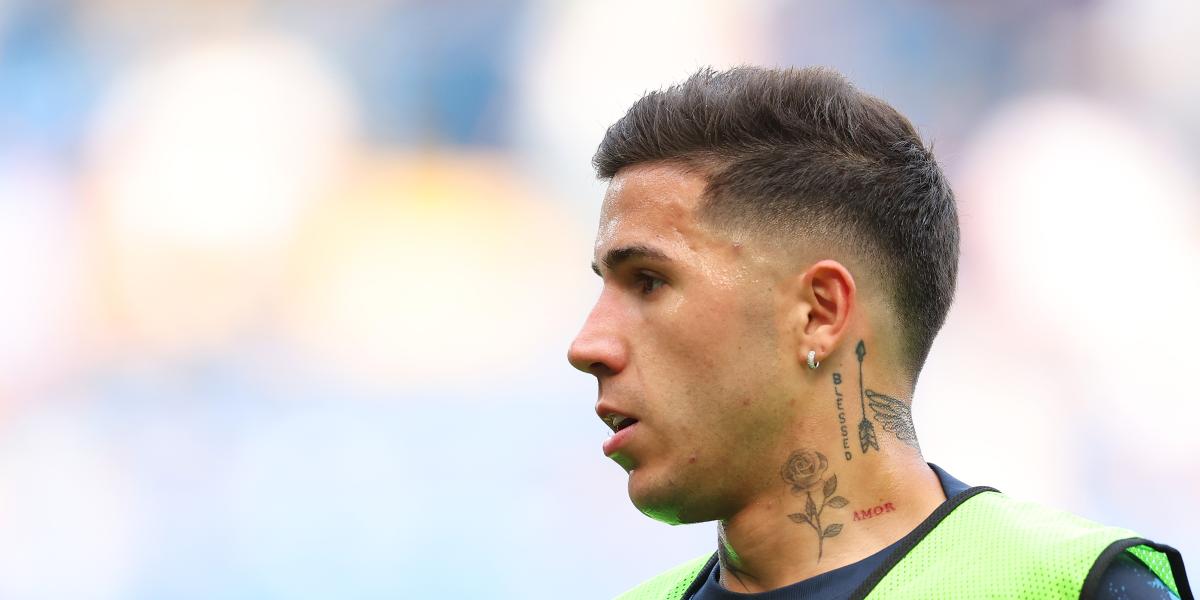 Enzo Fernández sale bien parado de su episodio racista