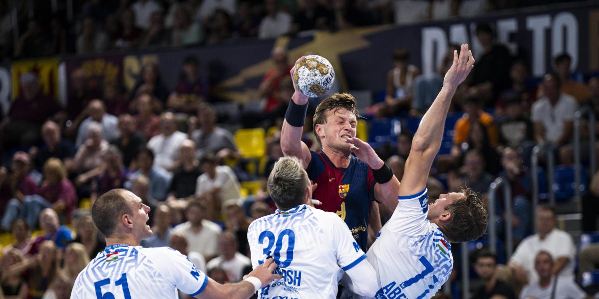 Barça-Szeged, en imágenes