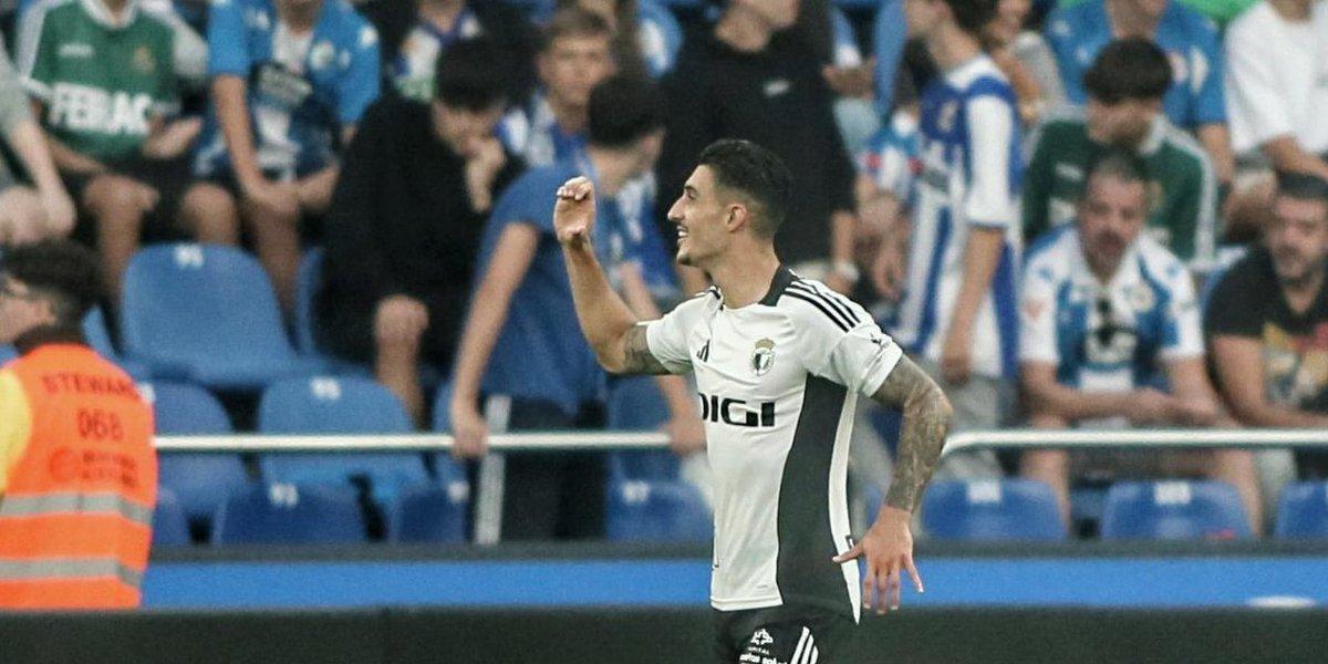 El Burgos alarga su buena racha en Riazor