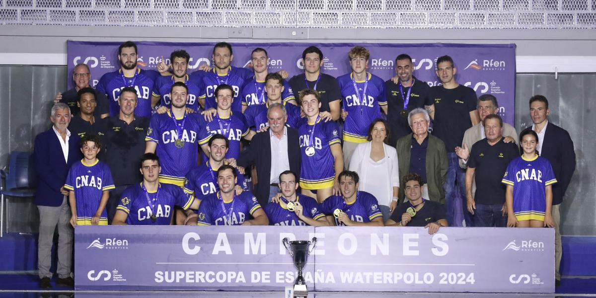 15-8. El Zodiac Atlètic Barceloneta, campeón de la Supercopa de España