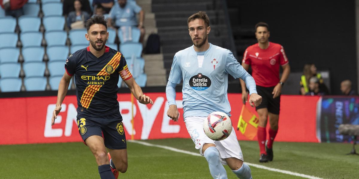 Celta-Girona, en imágenes