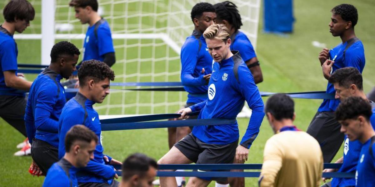 El Barça retoma el pulso de la Champions en la vuelta de Frenkie de Jong