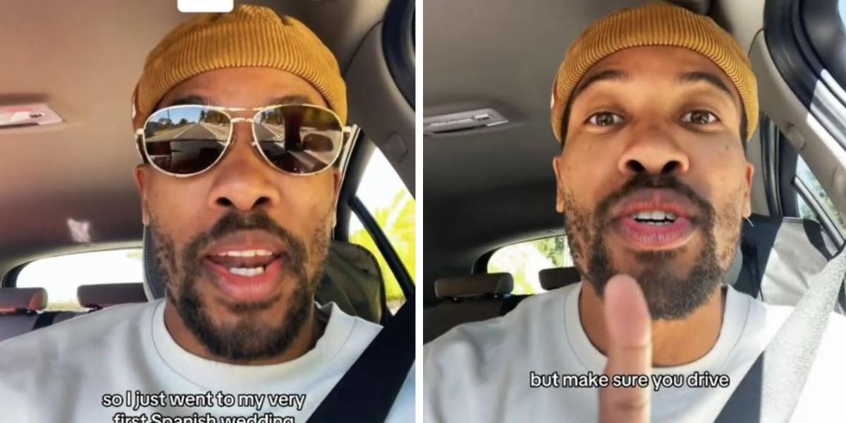 Un estadounidense alucina con lo que hacemos los españoles en las bodas y todos le dicen lo mismo: No puede ser