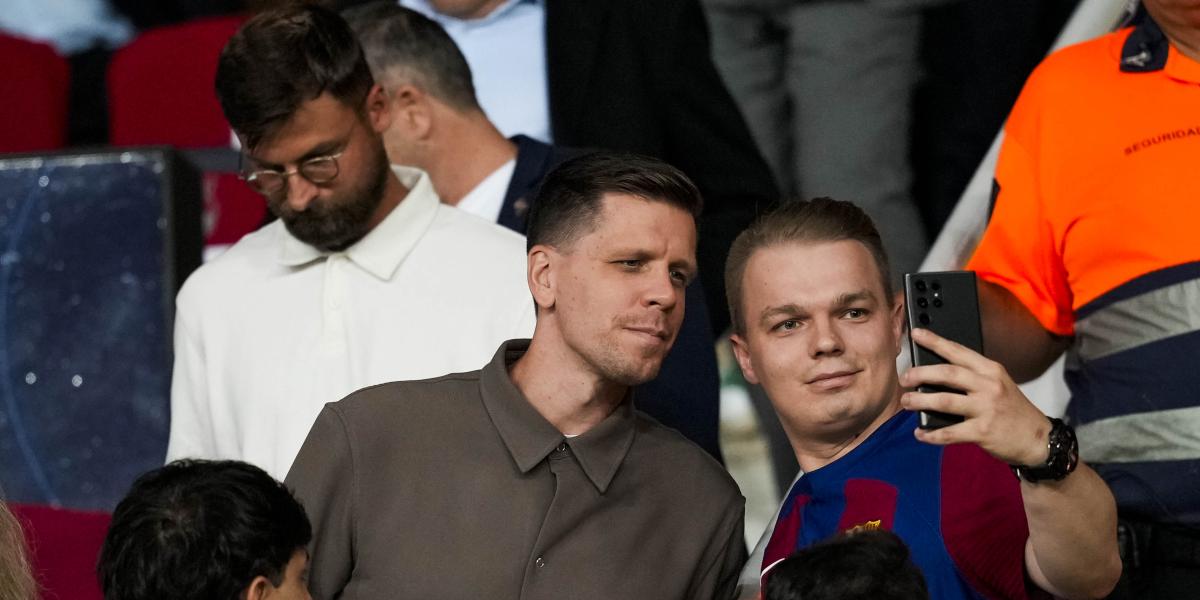 Szczesny vio la goleada del Barça poco antes de firmar