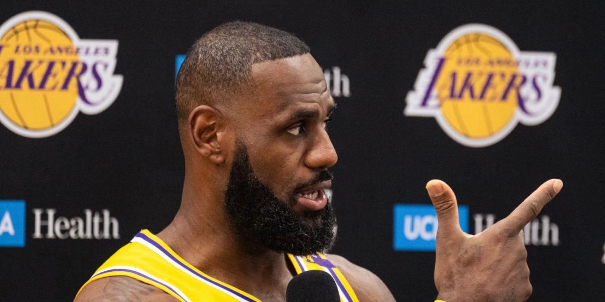 LeBron se desdice y dice ahora que los Lakers no son candidatos al anillo
