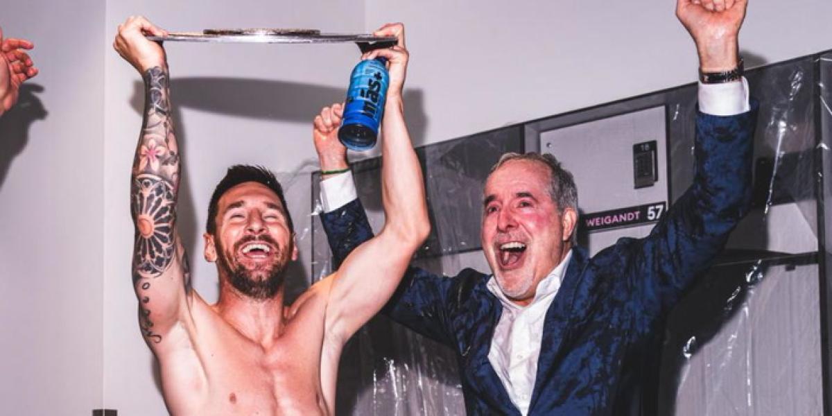 ¡Locura en el vestuario! Los vídeos de la celebración del Inter Miami con Jorge Mas y Leo Messi como protagonistas
