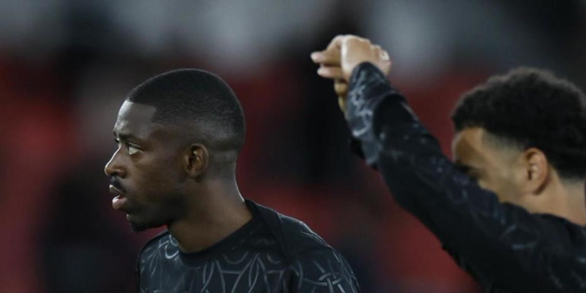 Dembéle llega y se va sin entrenar con el PSG: este es el motivo