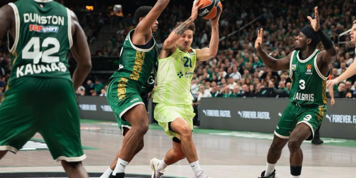 Horario, canal y dónde ver por TV el Barça - Zalgiris Kaunas de la Euroliga de baloncesto