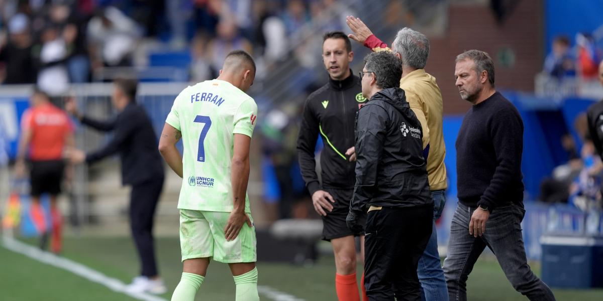 Ferran apunta a rotura del bíceps femoral