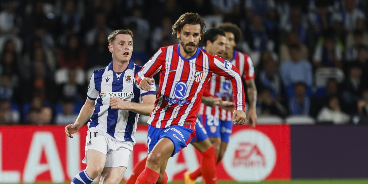 Cánticos de Griezmann muérete y pitos para Sorloth en el Real Sociedad-Atlético