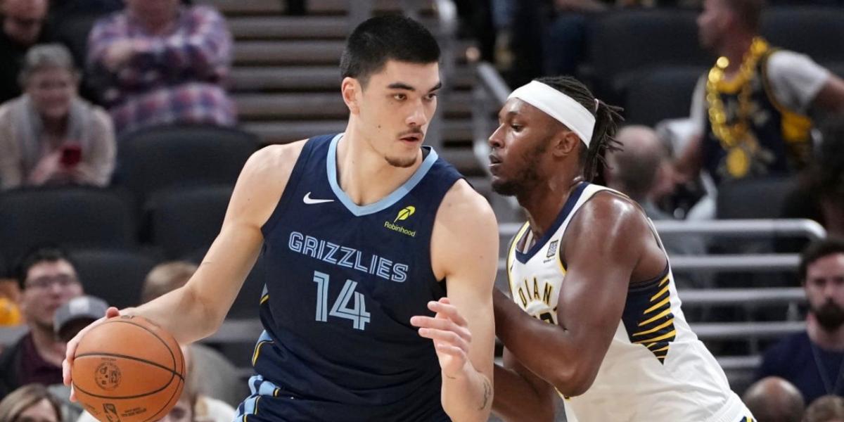 Zach Edey ya infunde pánico como nueva pareja de Ja Morant