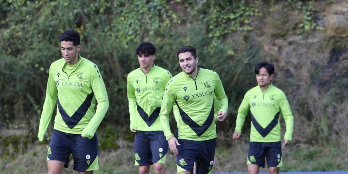 Aguerd sorprende y entrena con el grupo; Barrene también