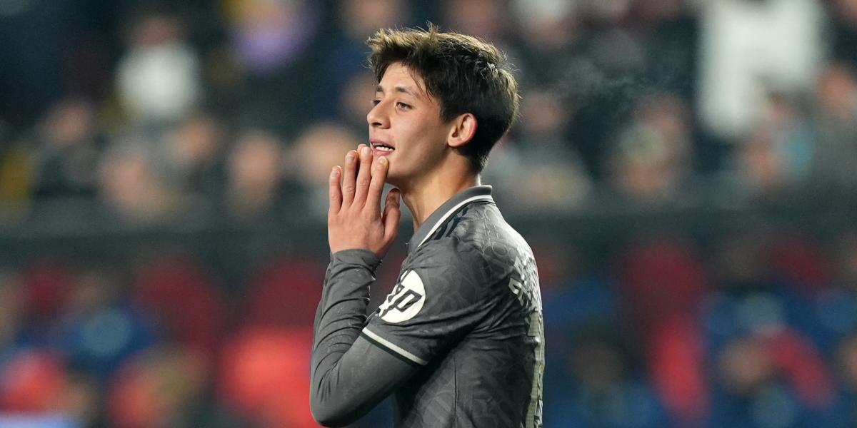 Güler, de visita en casa con un viejo conocido del madridismo