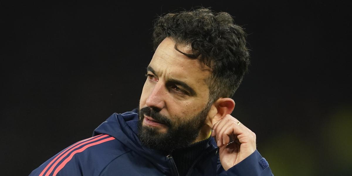 Amorim no se siente a salvo tras la peor cifra en 92 años