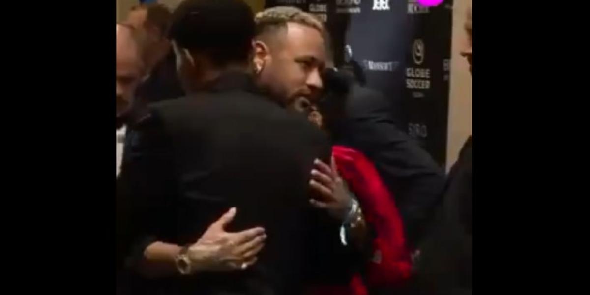 Lamine Yamal por fin conoció a Neymar, su ídolo