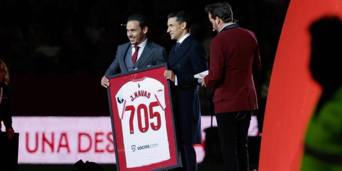 El fútbol mundial hace llorar a Jesús Navas