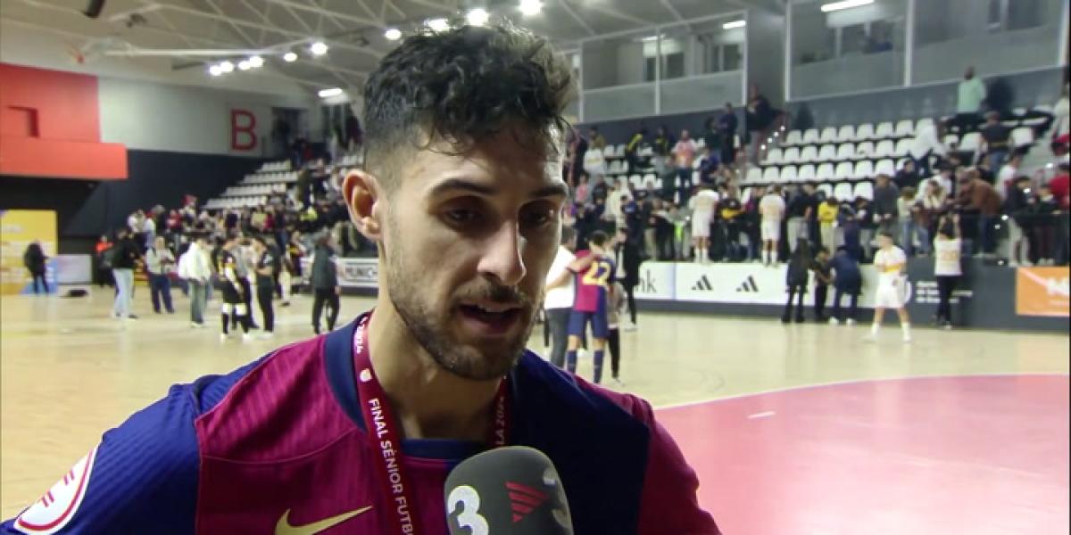 Adolfo explota tras perder la Copa de Catalunya: Nuestro nivel no es digno del Barça