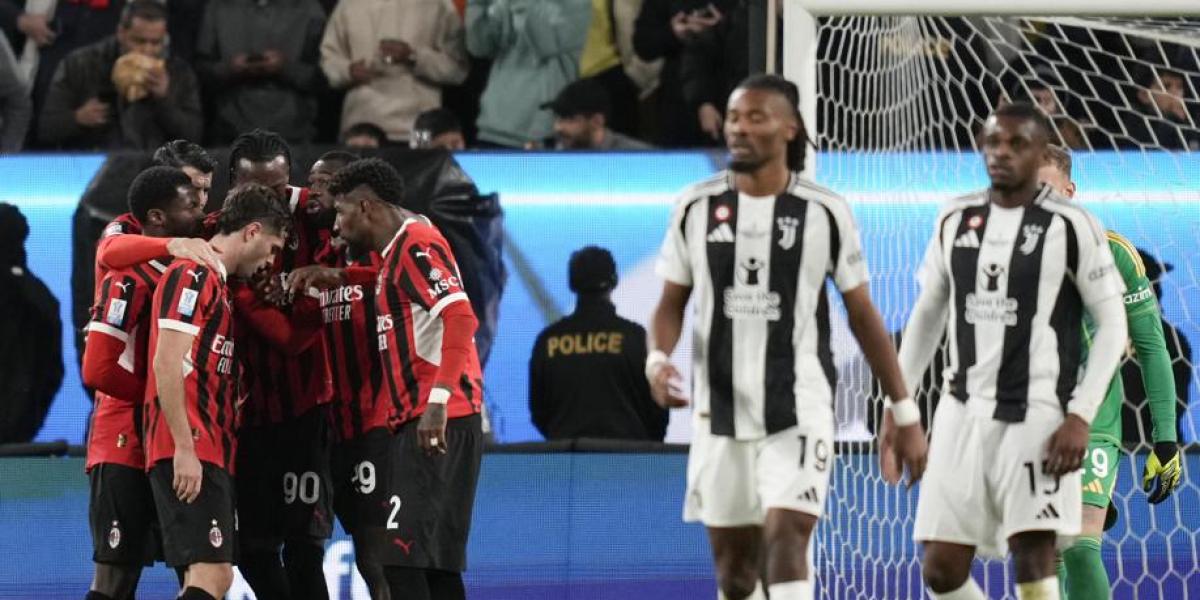 1-2: Conceiçao gana a la Juve en su estreno con el Milan y se cita con el Inter en la final
