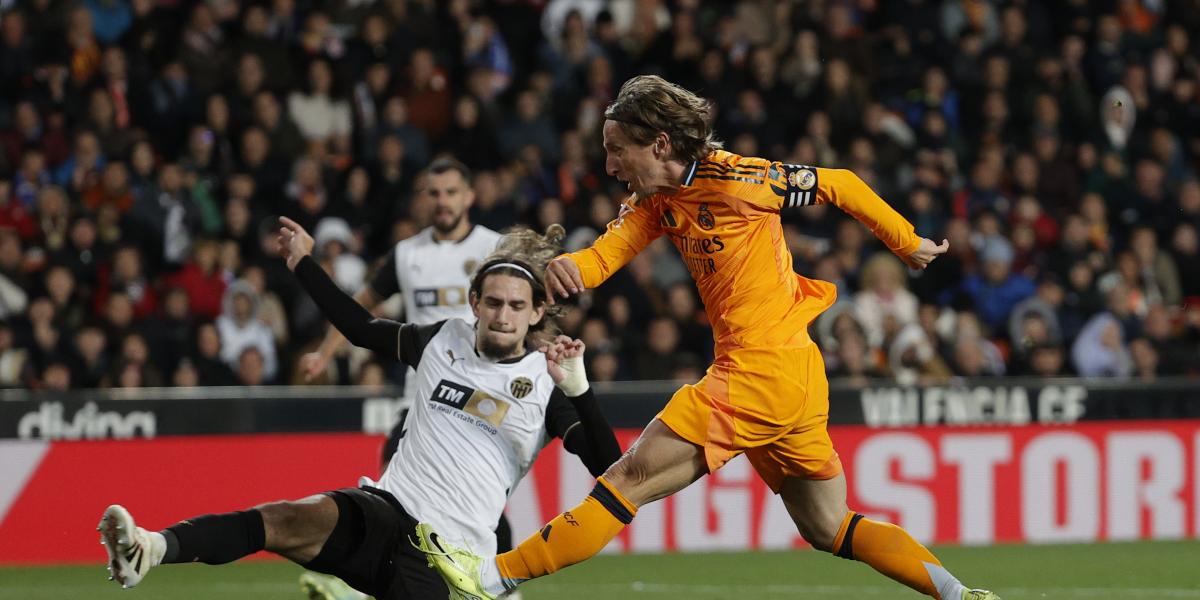 Modric entra en el top 10 de jugadores del Real Madrid con más partidos