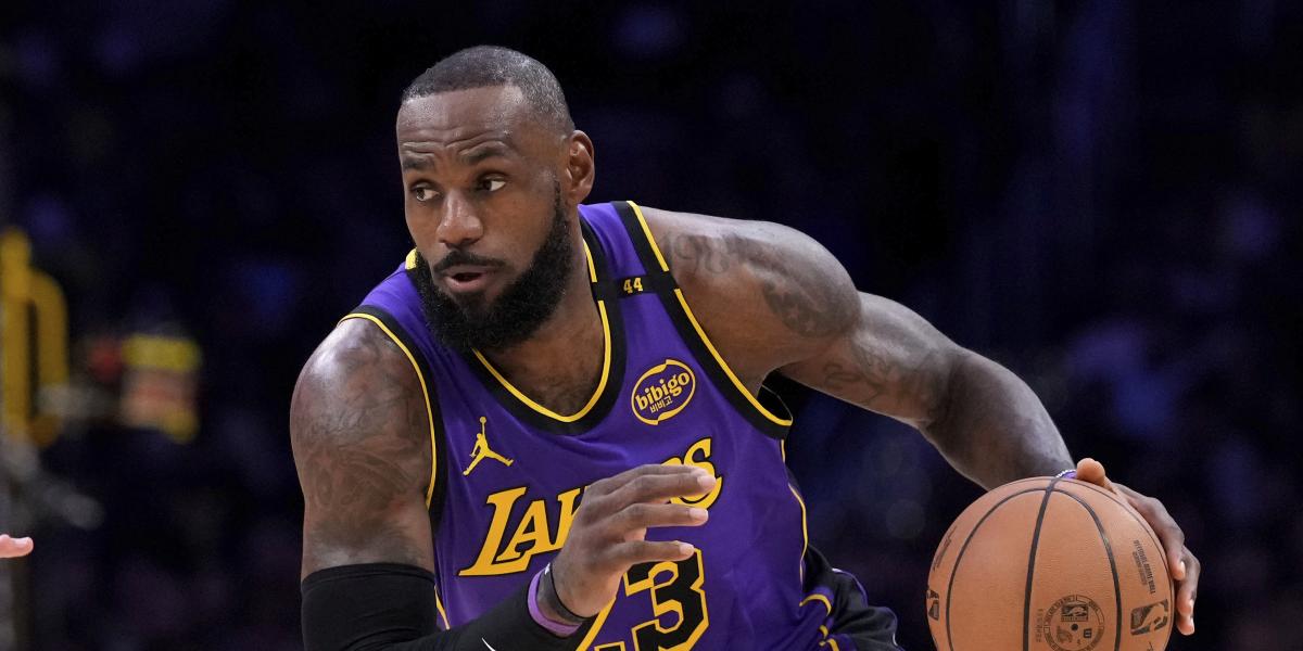 Lebron James se apropia de otro récord de Jordan en la victoria de los Lakers sobre Atlanta