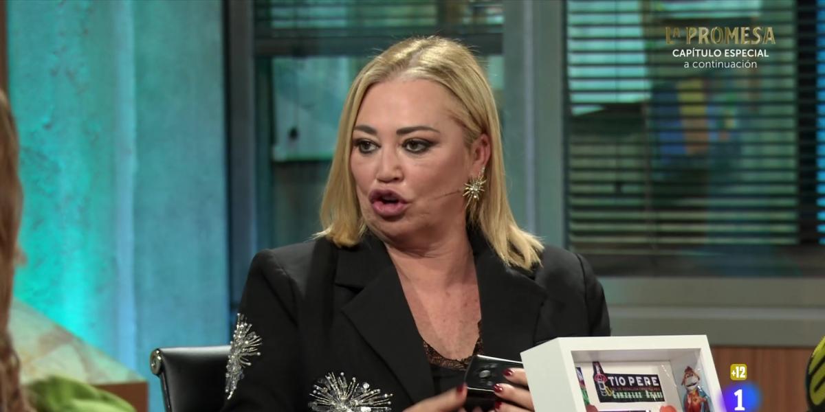 Belén Esteban se va de la lengua y desvela cuánto le ha tocado en la Lotería de Navidad